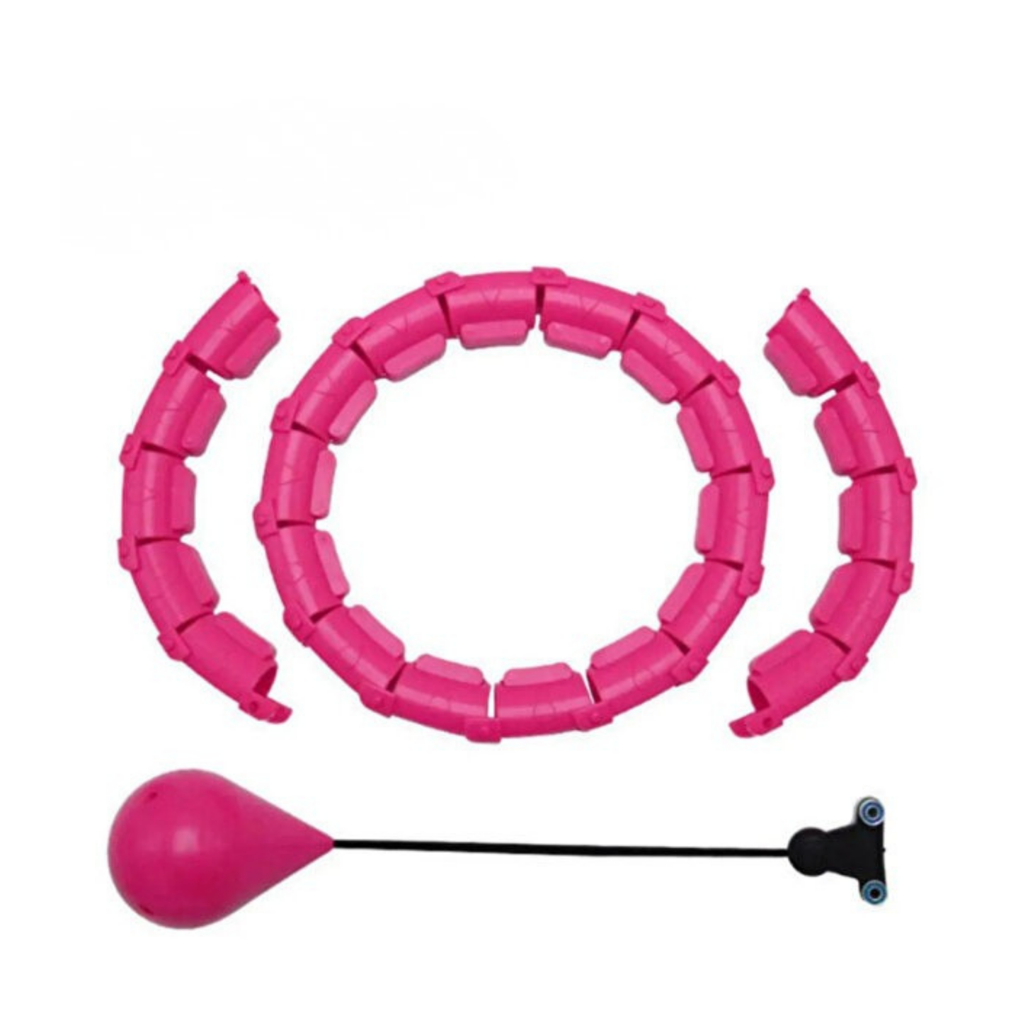 Egzersiz Halkası Ağırlıklı Bel Karın Kalça Bölgesi Ayarlanabilir Alet