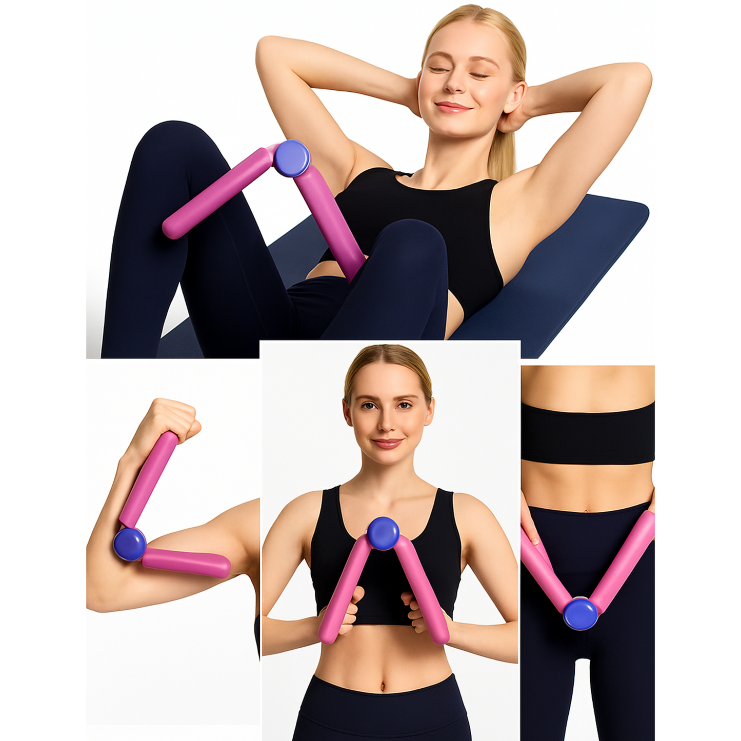 Kol bacak basen sıkılaştırma zayıflatma ve inceltme aleti